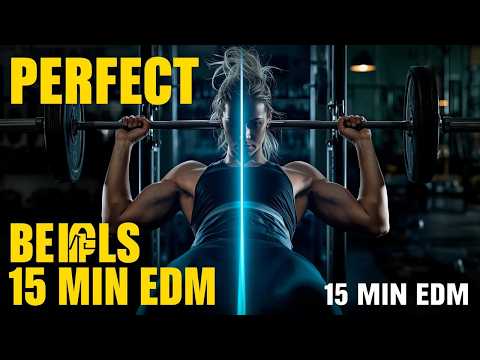 💪 15 Min Bench Press Workout Music | "LUCKY PRESS" 5 Sets EDM Power Drops 🔥 #1
