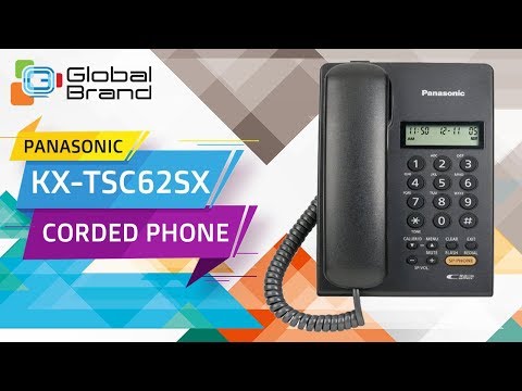 Panasonic KX-TSC62SXW Corded Telephone