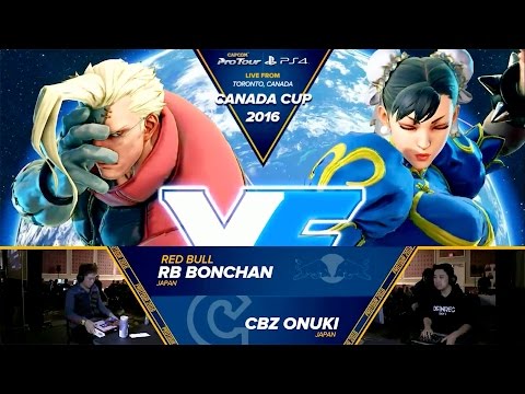 SFV: RB Bonchan vs CBZ Onuki - Canada Cup 2016 Top 8 - CPT 2016
