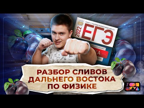 РАЗБОР СЛИВОВ ДАЛЬНЕГО ВОСТОКА | ЕГЭ 2022 ФИЗИКА