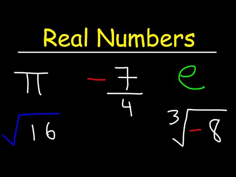 Real Numbers Video