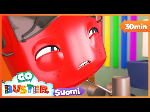 Buster vaihtaa väriä | Go Buster suomeksi – Lasten piirretyt