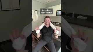 Towel Neck Stretch #neckpain  #headachetreatment #chiroseattle  #chiropractor