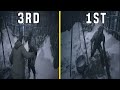 Resident Evil 8 Village 1st Person And 3rd Person Mode Comparison Differences