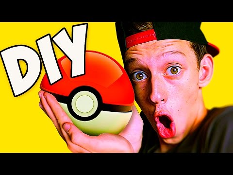 DIY - POKEBALL / КАК СДЕЛАТЬ ПОКЕБОЛ СВОИМИ РУКАМИ