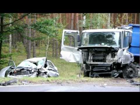 Śmiertelny wypadek pod Przemkowem 8.10.2012
