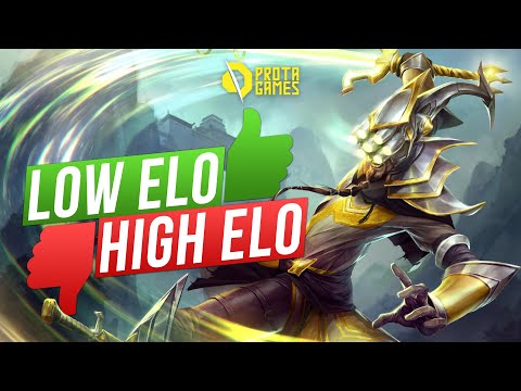 3 CAMPEÕES FORTES NO LOW ELO E FRACOS NO HIGH ELO - LEAGUE OF LEGENDS