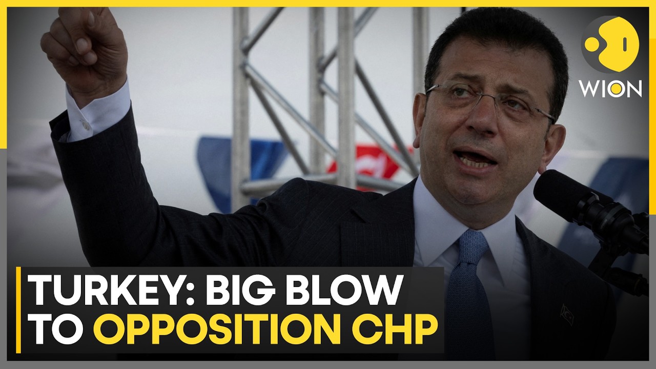 Imamgolu: Erdogan Using Captured Courts To Stage Coup Against CHP | WION News