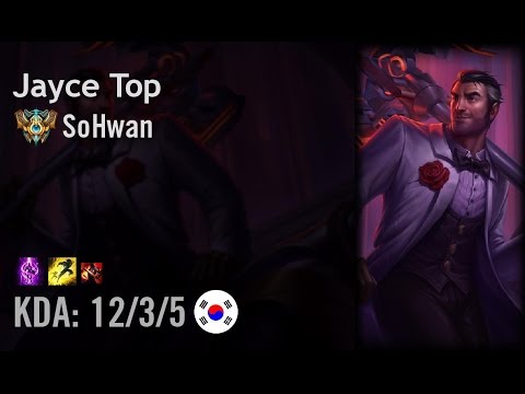 Jayce Top vs Ekko - SoHwan - KR Challenger Patch 6.11