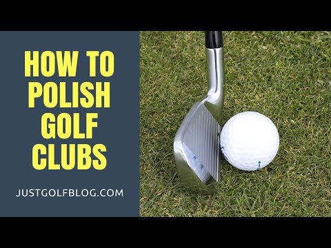 Part of a video titled How to Polish Golf clubs at Home | Best Way Clean Polish Golf Clubs