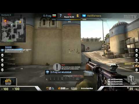 Crazy round E-frag vs hellraisers