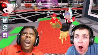 Sammy Makes IShowSpeed CRASH OUT In Steal A Brainrot