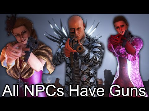 HITMAN 2 Isle Of Sgail All NPCs Have Guns Kill Everyone
