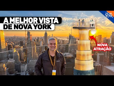 O observatório Top of the Rock tem a melhor vista de Nova York