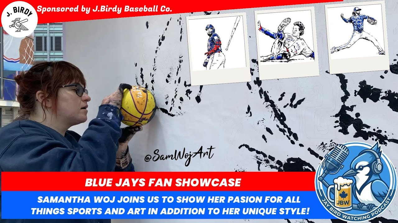 LIVE: Samantha Woj Talks Blue Jays Art, Live Painting, & Fandom! ️