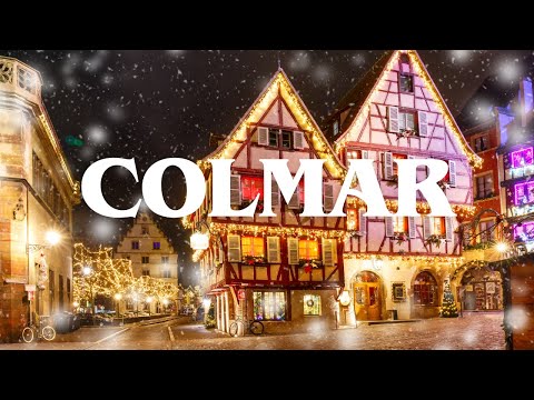 COLMAR-FRANKREICH: Entdecken Sie den Weihnachtszauber von Colmar und erkunden Sie die märchenhafte