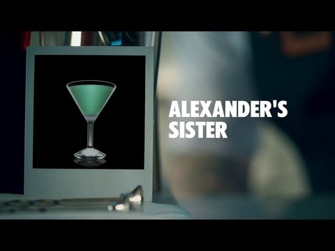 ALEXANDER'S SISTER DRINK RECIPE - HOW TO MIX