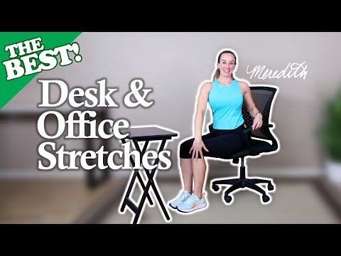 THE BEST Desk & Office Stretches | 10min
