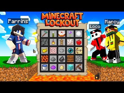 PARRINS vs. MARCY e LOCO - MINECRAFT LOCKOUT ITA