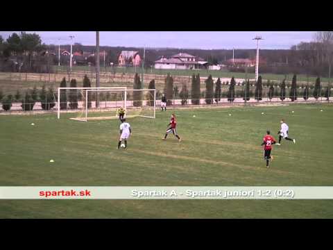 Modelovaný zápas: Spartak A - Spartak juniori 1:2 (0:2)