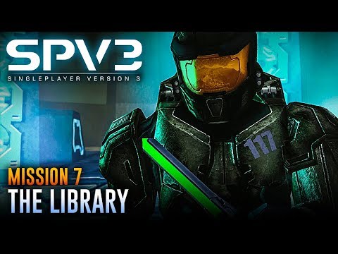 Halo CE (SPV3.2) | Walkthrough - Mission 7: THE LIBRARY