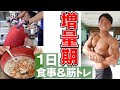 23歳大学院生。増量期の1日ルーティン【大会後1週目】
