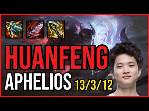 HUANFENG - APHELIOS vs. KAI'SA ADC | KR MASTER | PATCH 11.1