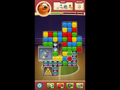 Toon Blast Level 6898 - NO BOOSTERS 🐻🐺🐱 | SKILLGAMING ✔️