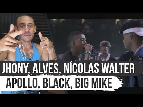 JHONY, NÍCOLAS WALTER e ALVES x APOLLO, BLACK e BIG MIKE | BDA 3 ANOS | ZEN REACT / ANÁLISE