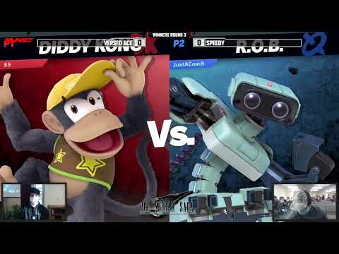 Speedy (Diddy Kong) vs Versed Ace (R.O.B., Samus) - 2CC: Midgar Saga Winners Round 3