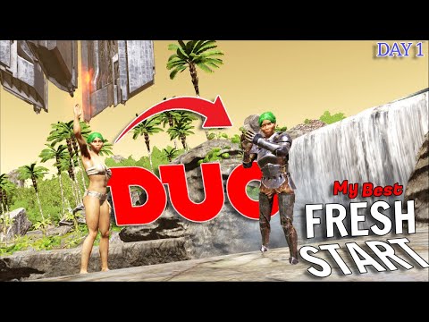 Day 1 of the BEST Fresh Start I've Ever Had! INSANE Raid Profit (Cryod Tames) ARK Duo!