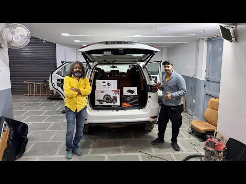 Brand New Toyota Fortuner From Indore For 3 Way Audio Setup | Car Audio Upgrade | Motor Concept
