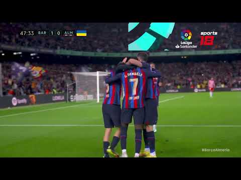 FC Barcelona 2-0 UD Almería - LaLiga 2022-23 Highlights | Sports18