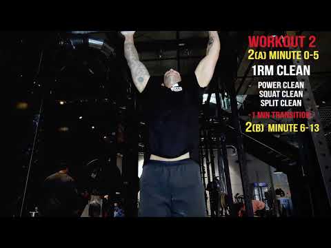 CrossFit® Strength in Depth - Qualifier- Workout 2