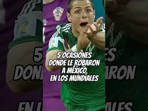 CUANDO LE ROBARON A MÉXICO EN LOS MUNDIALES #ultimateteam #fc26 #futbol