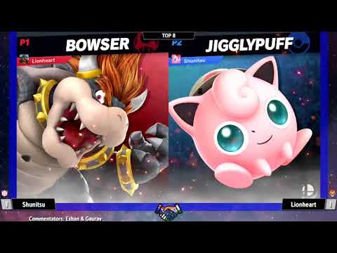 Shunitsu (Jigglypuff) vs Lionheart (Captain Falcon/Bowser)
