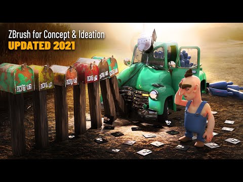 New Intro to ZBrush - Concept and Ideation 2021 Update