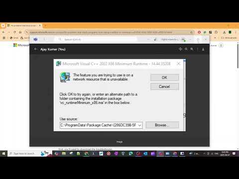 Fix Visual C++ 2022 x86 Runtime Error (Easy Solution with Microsoft Troubleshooter)