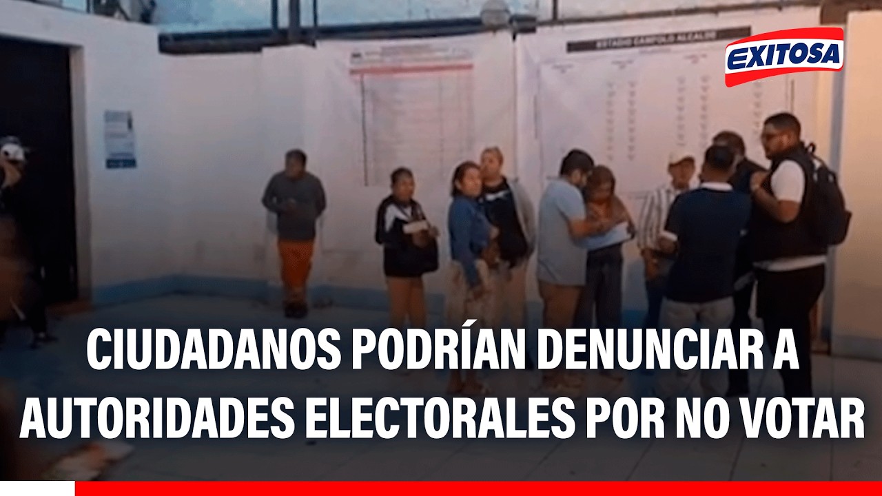 🔴🔵 Ciudadanos podrían denunciar a autoridades electorales por no votar debido a falta de material