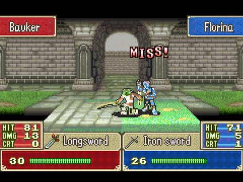 Fire Emblem 7 Eubans Randomizer: Part 21 - Great Wall of Guy