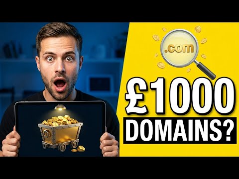 Start a Domain Business: Start This for Under £300 - low-cost business idea