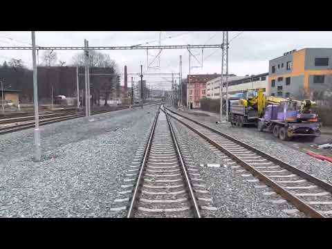 Rekonstrukce úseku Praha-Vysočany - odbočka Skály, stav k 12.2.2023