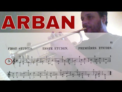 Método de Conservatório Completo ARBAN para Trompete - [PRIMEIROS ESTUDOS] 05