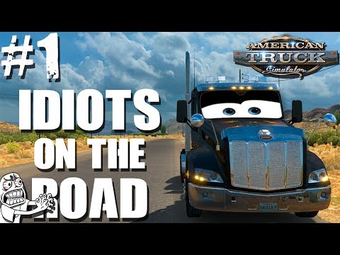 American Truck Simulator Multiplayer: IDIOTS on the Road | Random & Funny Moments | #1