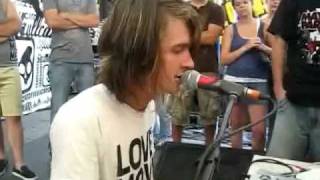 Mayday Parade Acoustic: You Be The Anchor That Keeps My Feet On The....