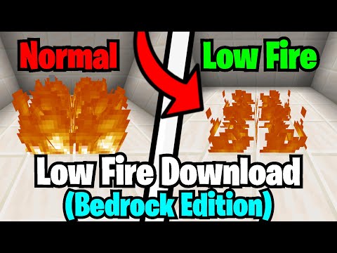 Uknowitcheetah - How To Get LOW FIRE Pack for Minecraft 1.19 Bedrock Edition! (Mobile/Console/Windows 10)
