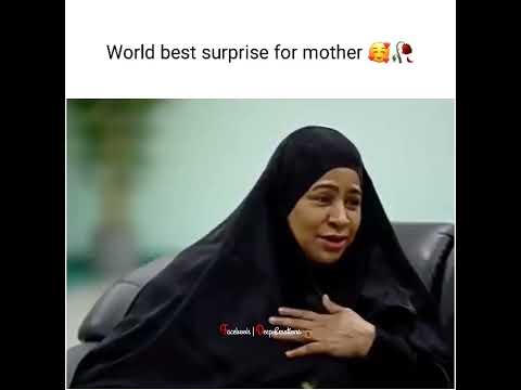 world 🌍 best surprise for mother 🥀🌹love you  😭 meri maa ke brabar koi nhi with singer jubin natiyal