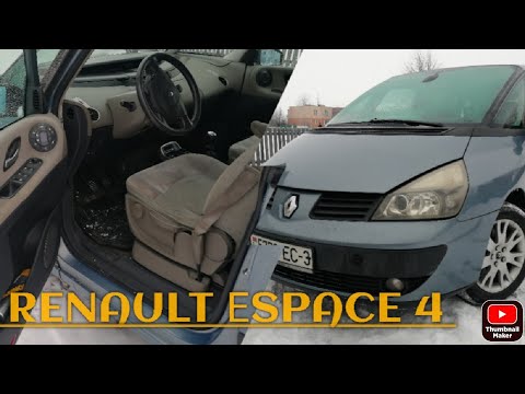 Обзор Рено Эспейс 4 Renault Espace 4 Берем и кайфуем