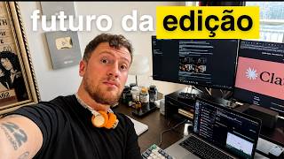Editei meu primeiro vídeo com Claude Code (vou demitir geral)