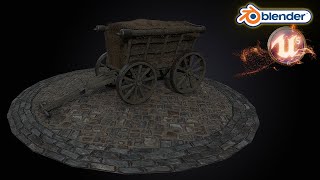 Medieval Hay Cart Wagon video thumbnail